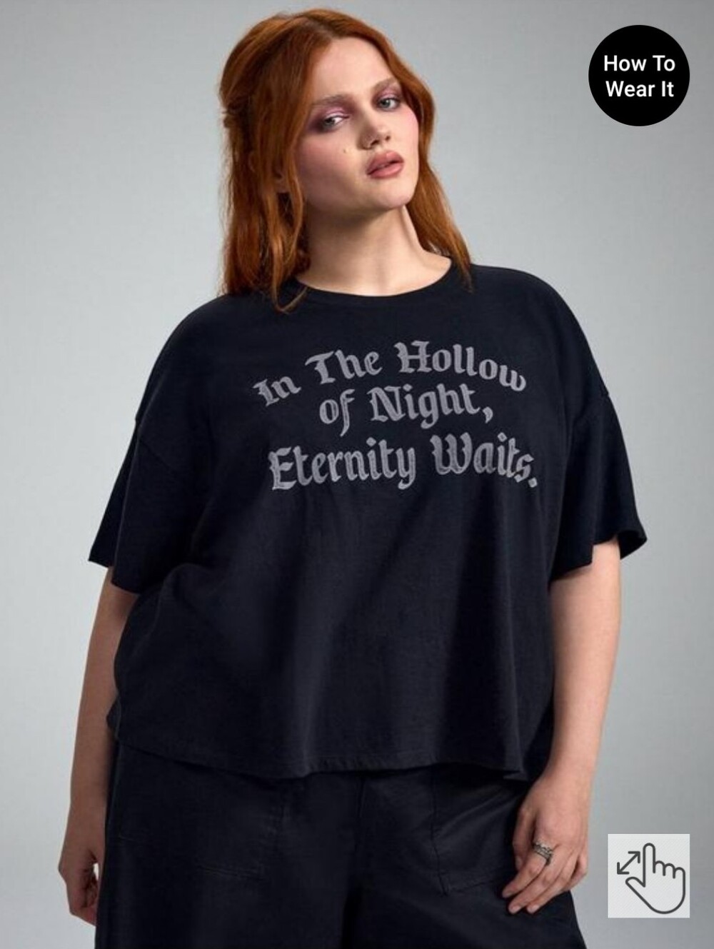 NWT TORRID Nightfall Heritage Jersey Crop Tee